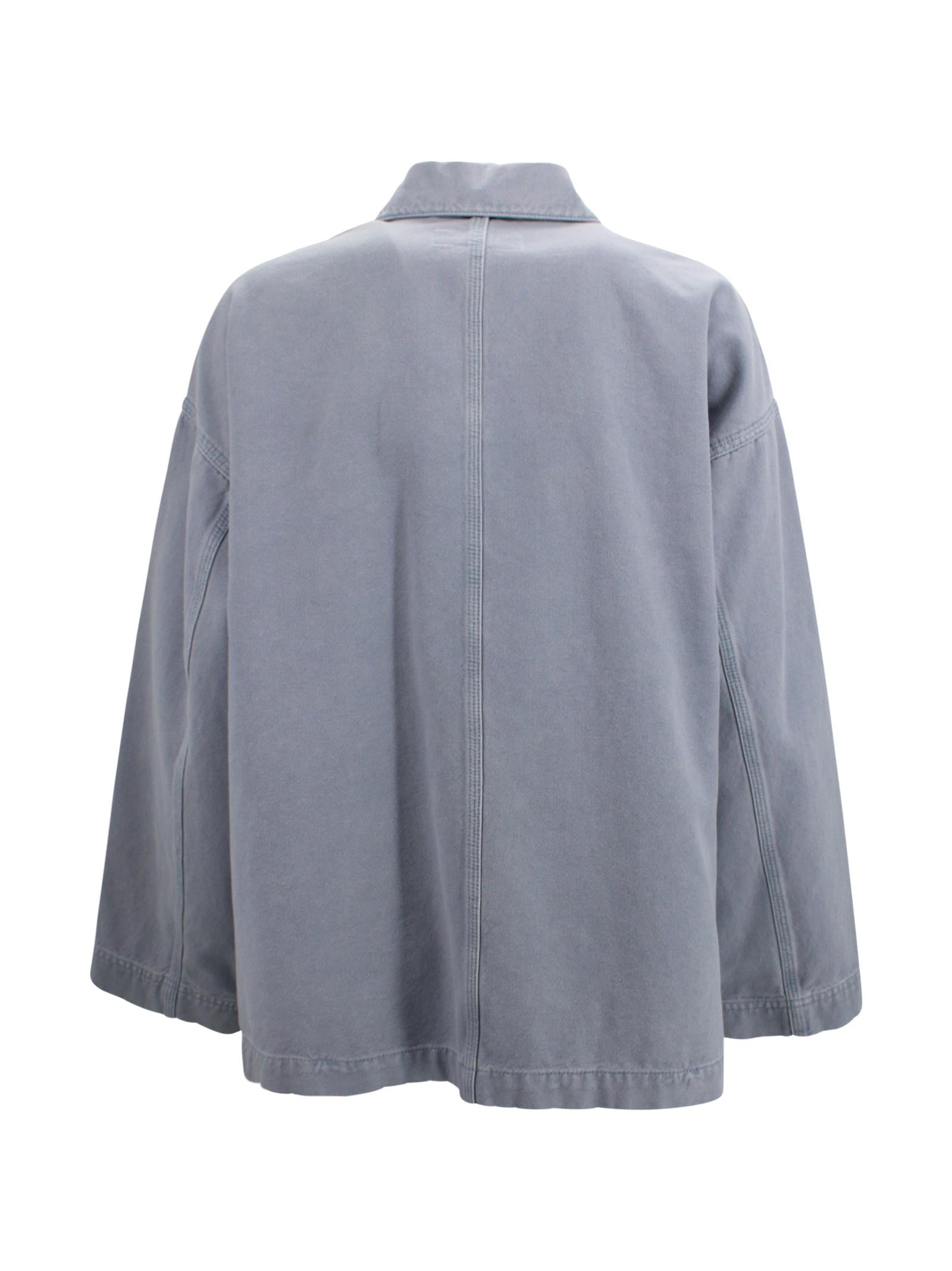 Giacca sfoderata workwear in denim Max Mara Weekend 2615041101600 002 