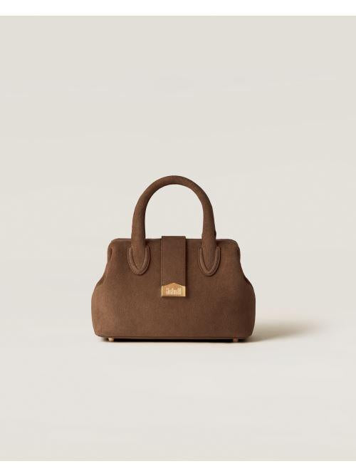 Small suede doctor bag SCHELL LEATHER COMPANY SRL DOCTOR BAG SMALL B00100H05120 