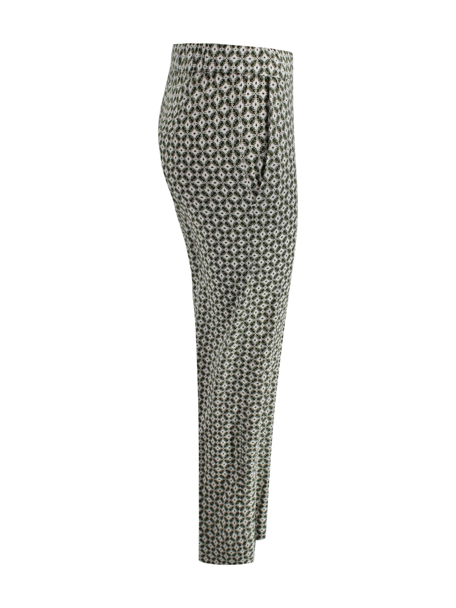 Pantalone Dritto con Stampa Whyci WH1543 6048 