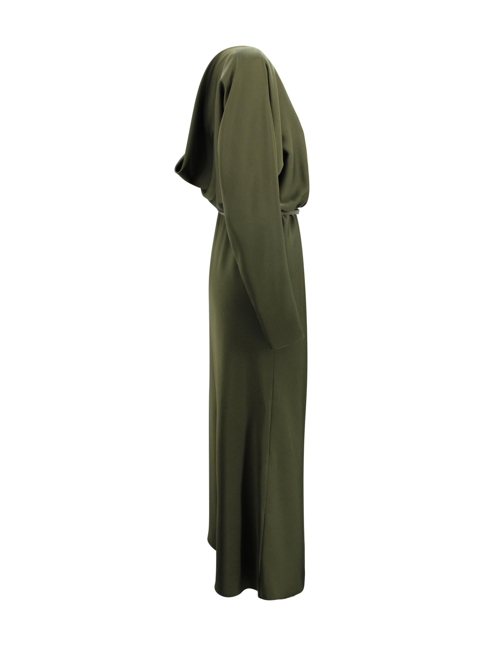 Abito lungo dalla silhouette fluida e femminile Max Mara Studio 2616221043600 003 