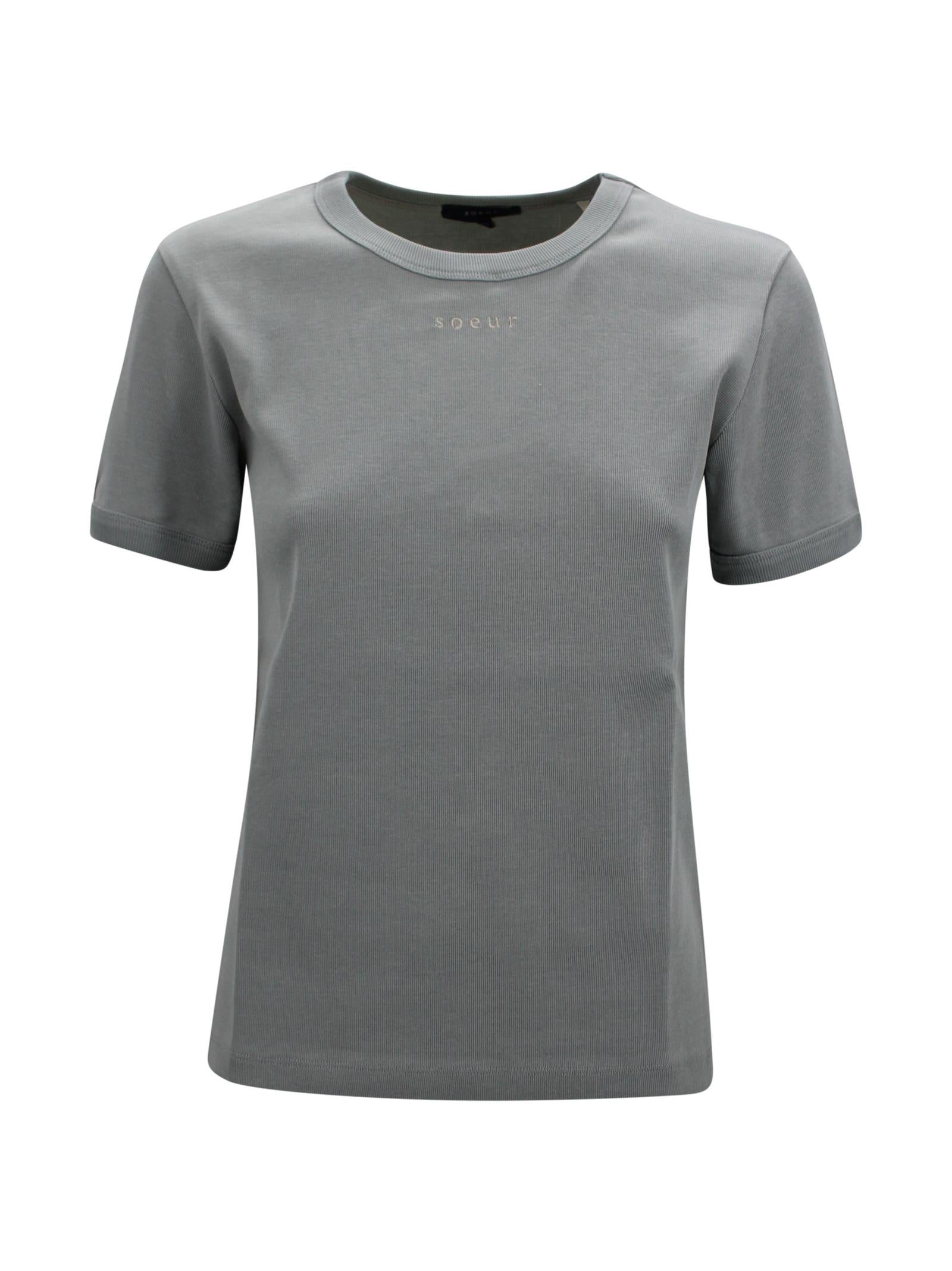 T-shirt Aristide in cotone SOEUR TSH1405ARISTIDE BLE5924S 