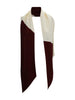 Sciarpa Geometrica Beige/Marrone