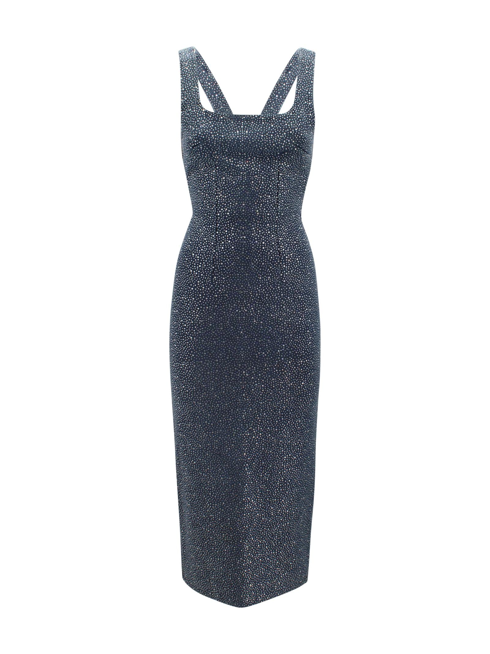 Abito midi senza maniche Twenty four haitch A0117DAR62P  