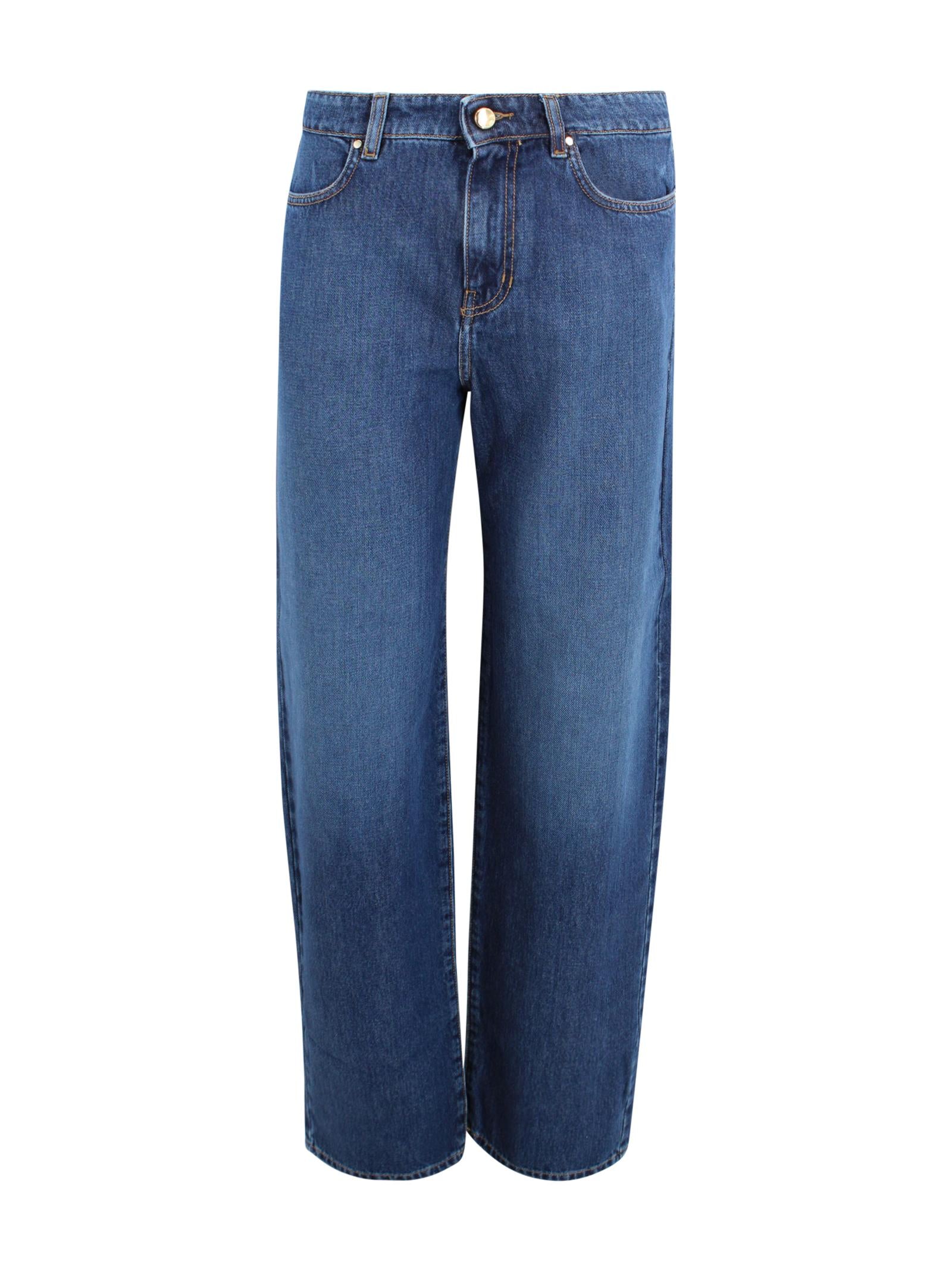 Jeans a 5 tasche dalla silhouette baggy Max Mara Studio 2616181011600 005 