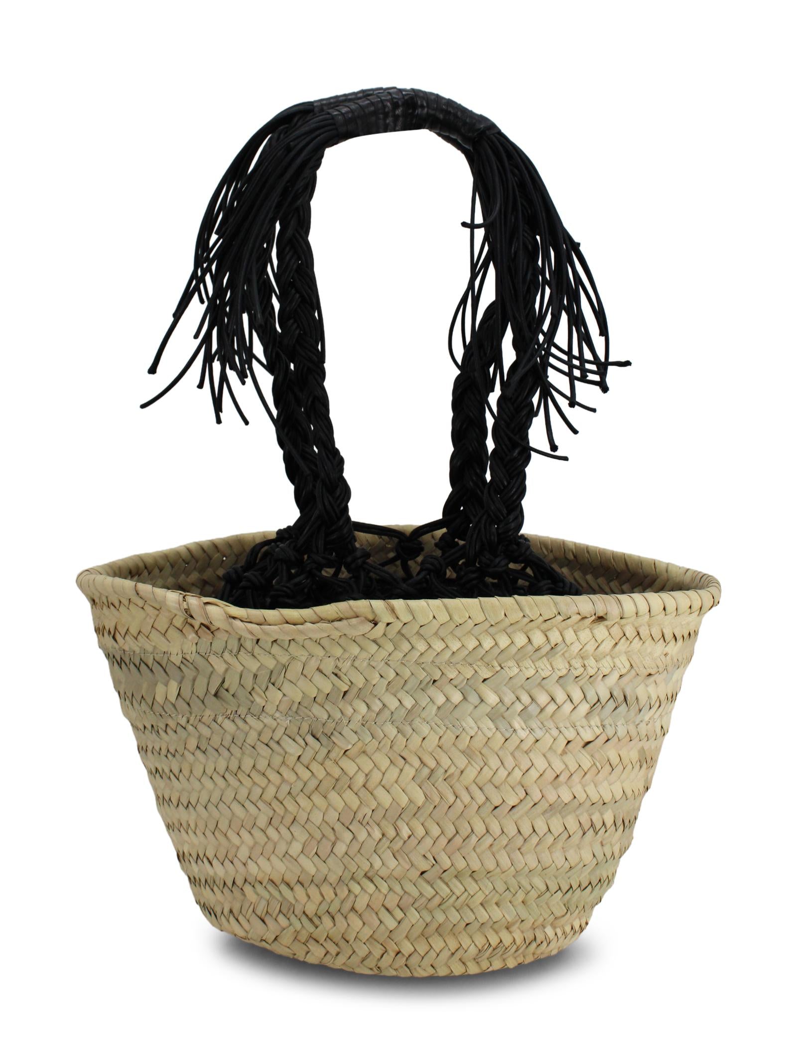 Cesta in Palma Intrecciata a Mano CATARZI P26CAT59 NATNER 