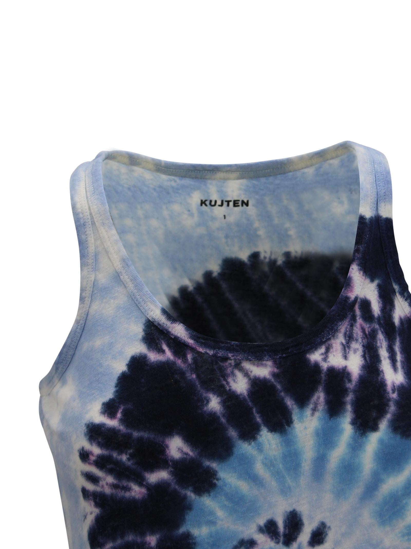 Top "Soft Sunny" in Lino Tie & Dye Kujten F2371 2125 