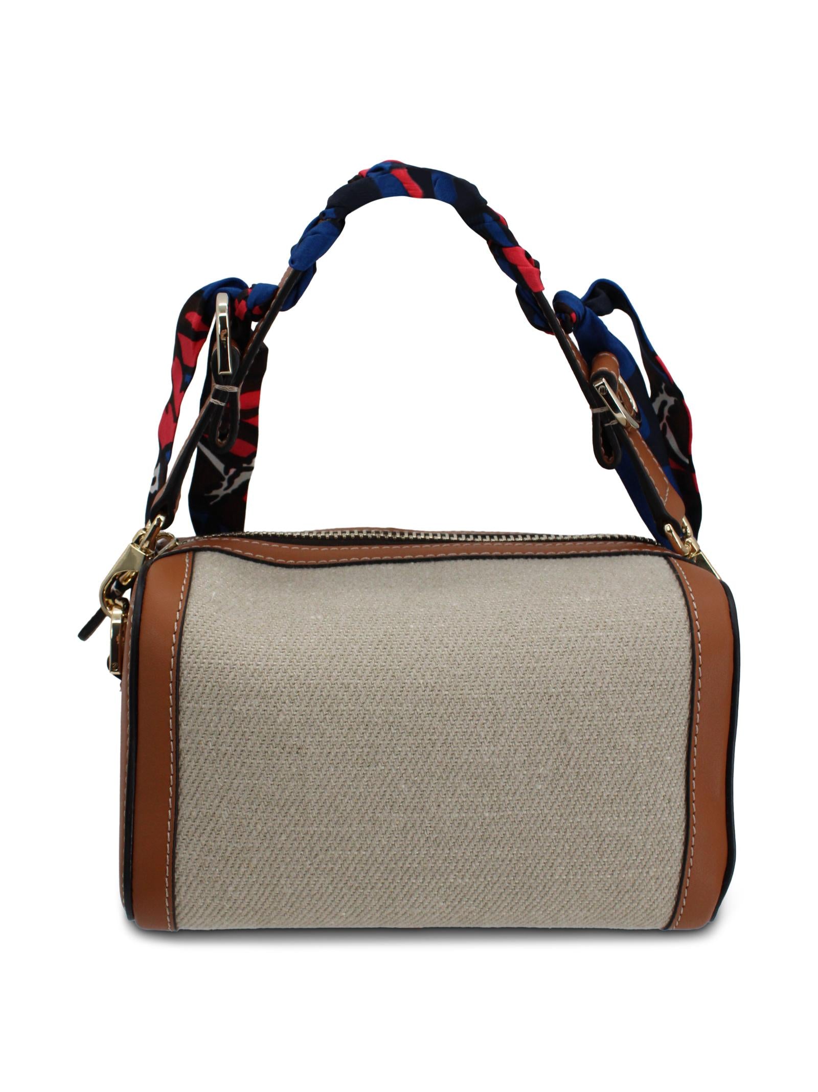 Borsa tote Cubita con tracolla Cuba Lab CUBITA FOULARDHIBISCUS 